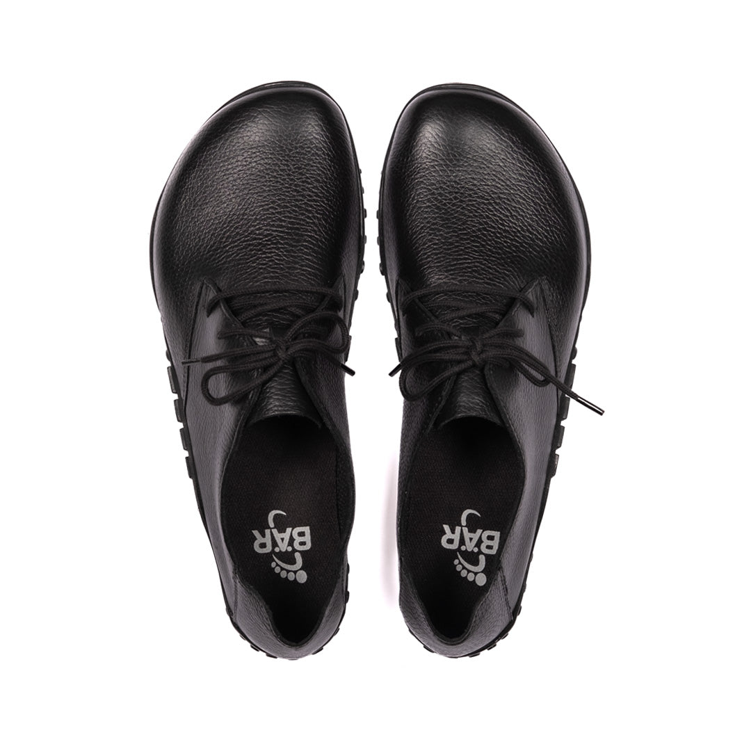 URBN Leder Exekutive - Grained Black (Vibram Sole)