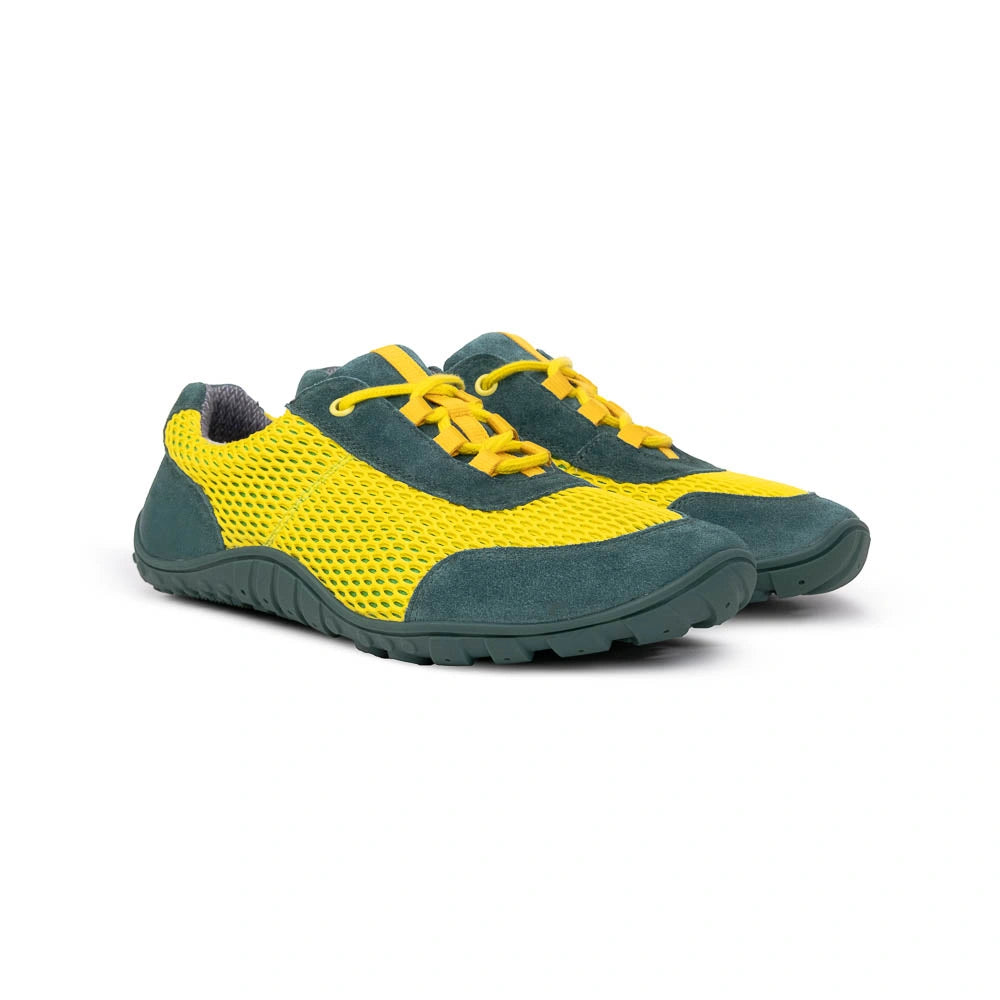 Comfy Barfuß - Yellow & Green ( Baer Sole)