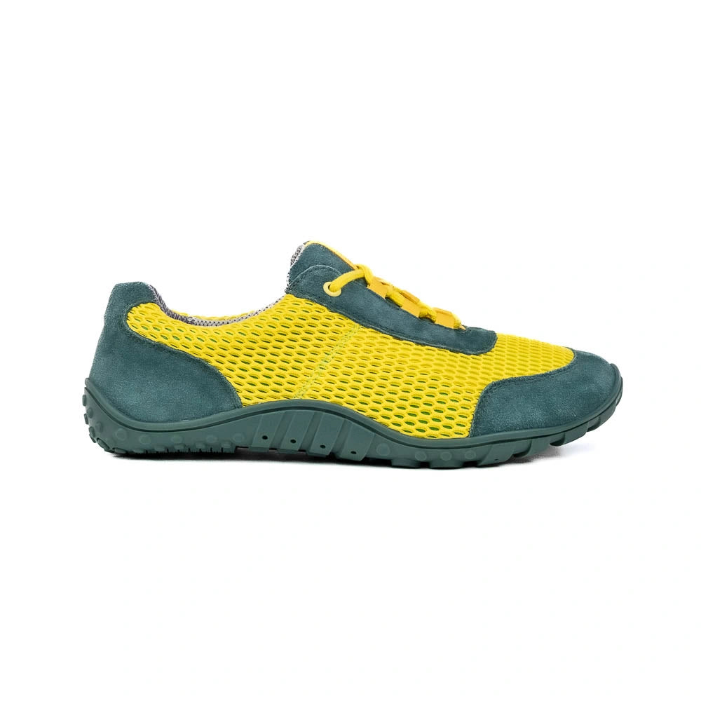 Comfy Barfuß - Yellow & Green ( Baer Sole)