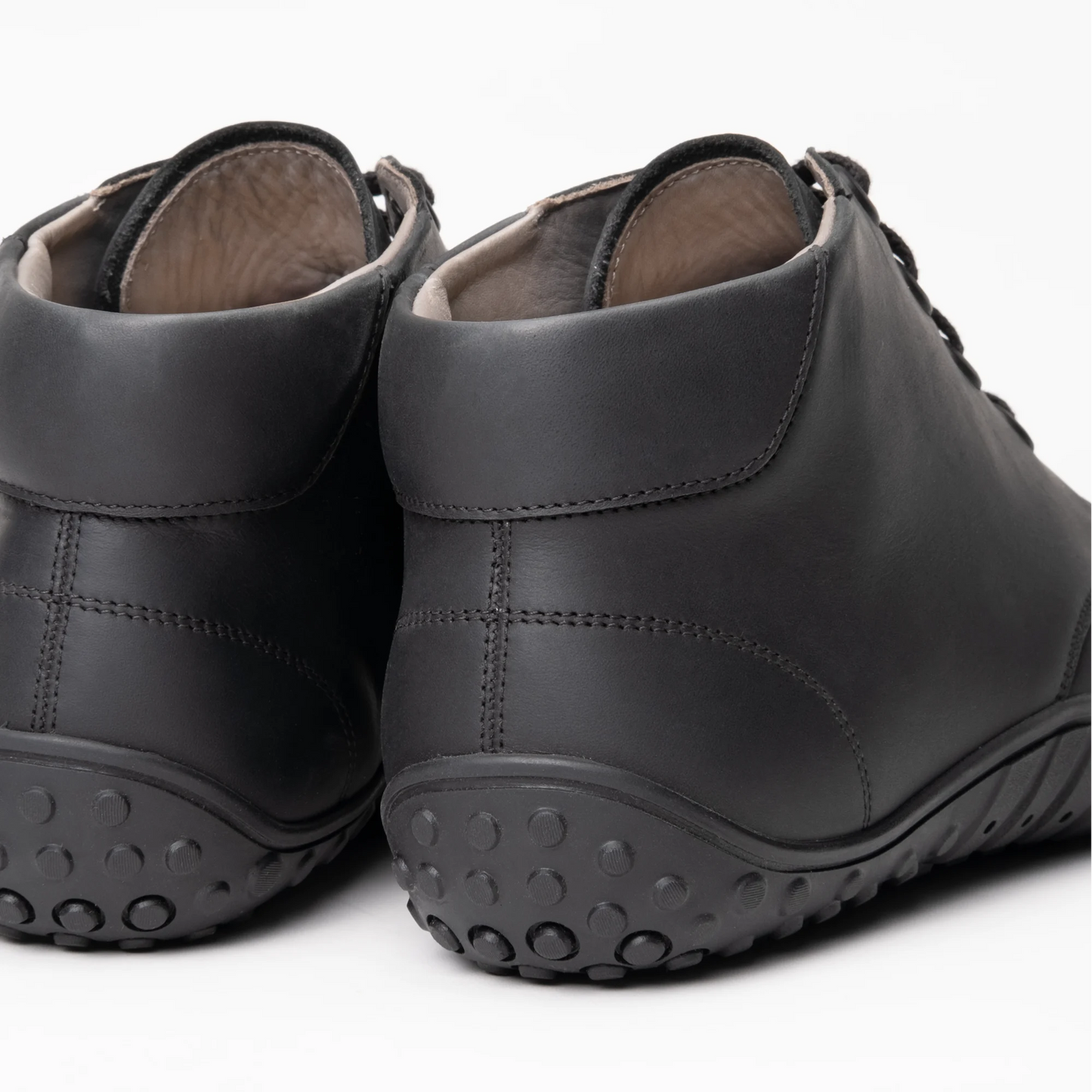 Baer Urban Leder Executive Barefoot Shoes for Men & Women - Profi (Black)