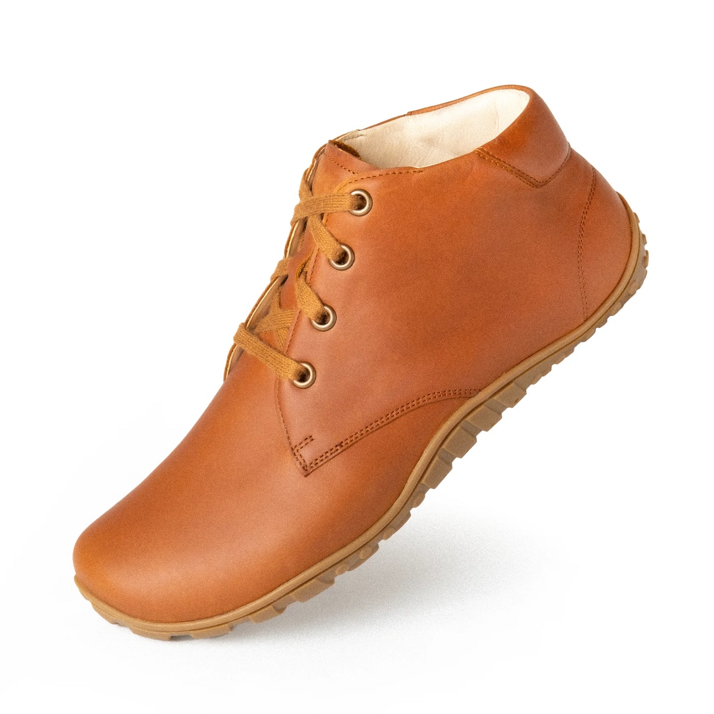 Baer Urban Leder Executive Barefoot shoes for women & Men - Profi (Tan)