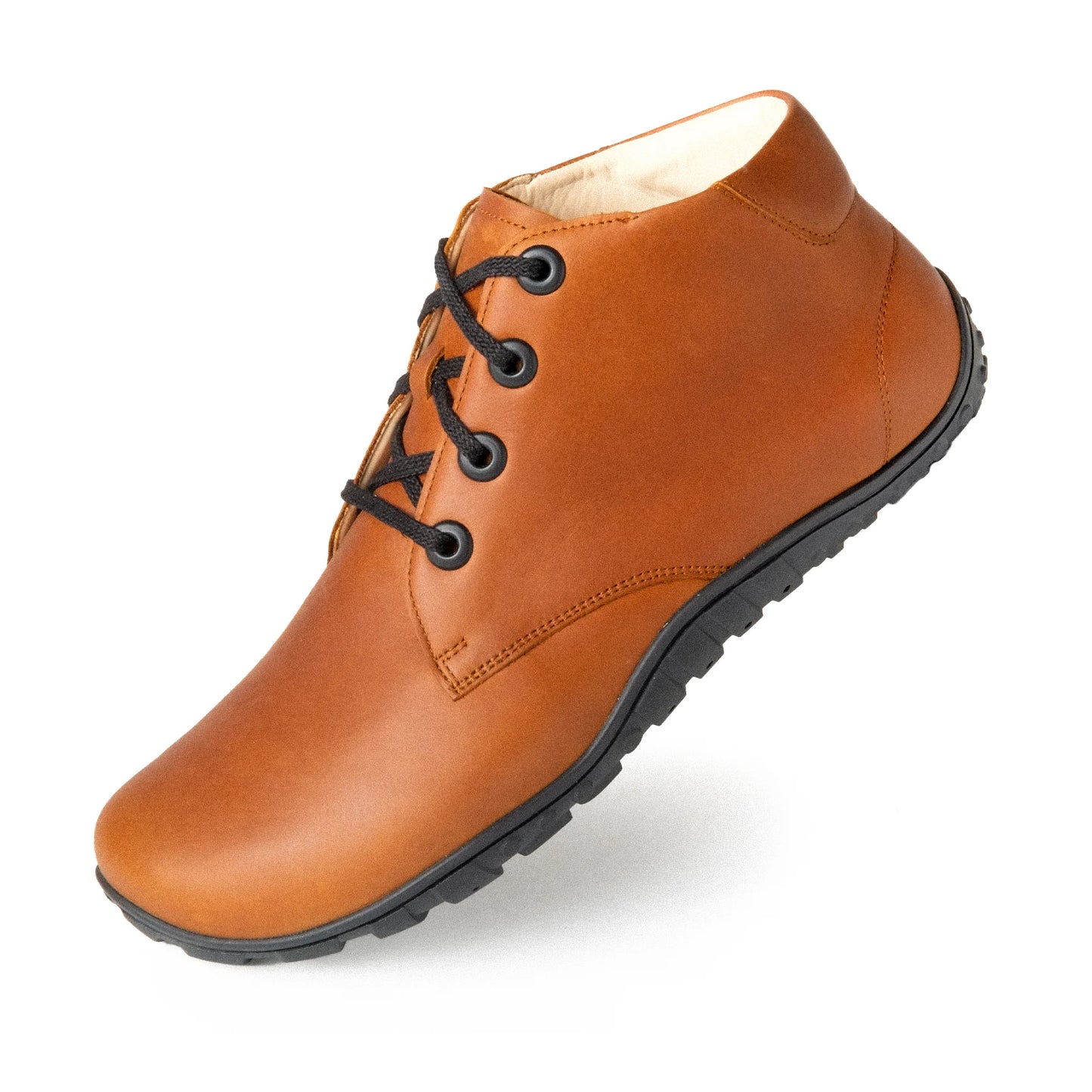 Baer Urban Leder Executive Barefoot Shoes for Men & Women - Profi (Tan & Black)