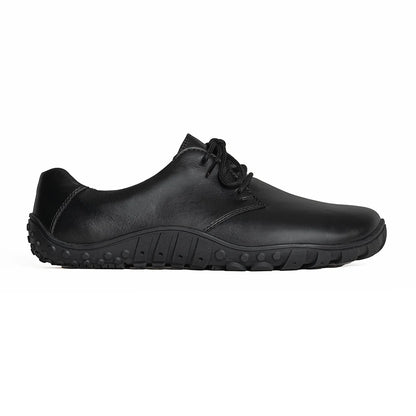 Baer Urban Leder Executive Barefoot Shoes for Men & Women - Black ( Baer Sole)
