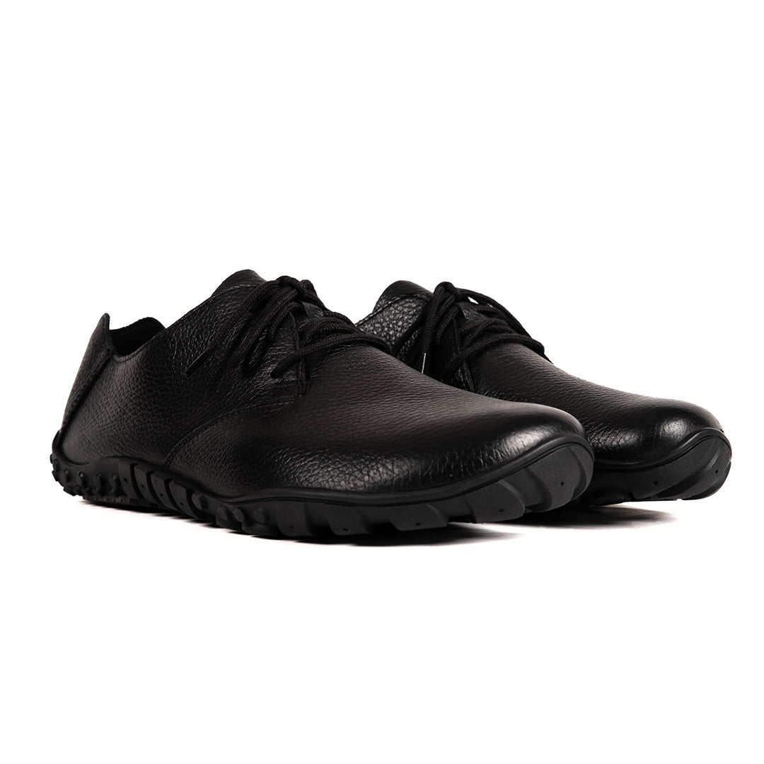 URBN Leder Exekutive - Grained Black (Vibram Sole)