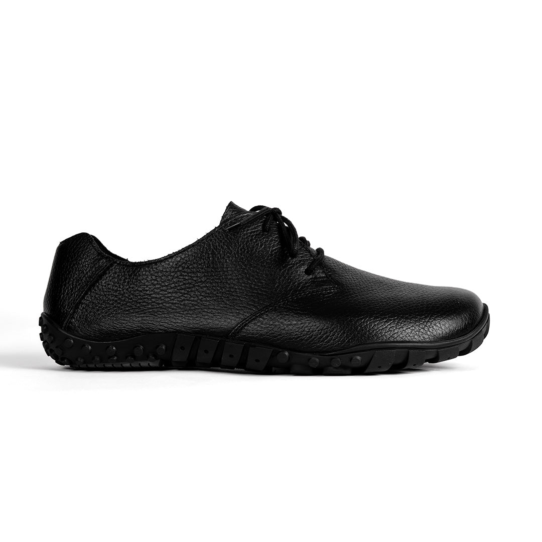 URBN Leder Exekutive - Grained Black (Vibram Sole)