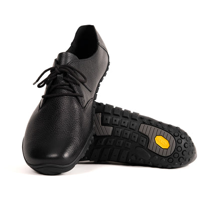 URBN Leder Exekutive - Grained Black (Vibram Sole)