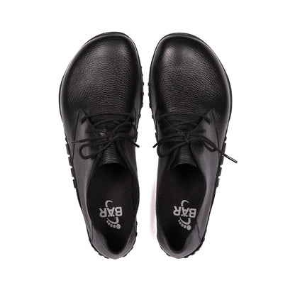 URBN Leder Exekutive - Grained Black (Vibram Sole)