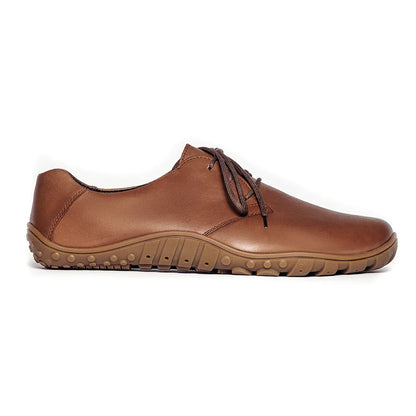 Baer Urban Leder Executive Barefoot Shoes for Men & Women - Light Brown ( Baer Sole)
