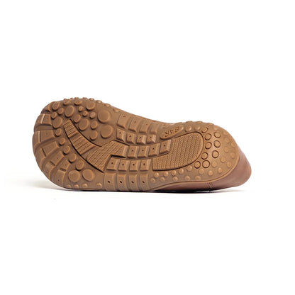 Baer Urban Leder Executive Barefoot Shoes for Men & Women - Light Brown ( Baer Sole)