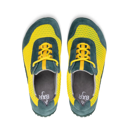 Comfy Barfuß - Yellow & Green ( Baer Sole)