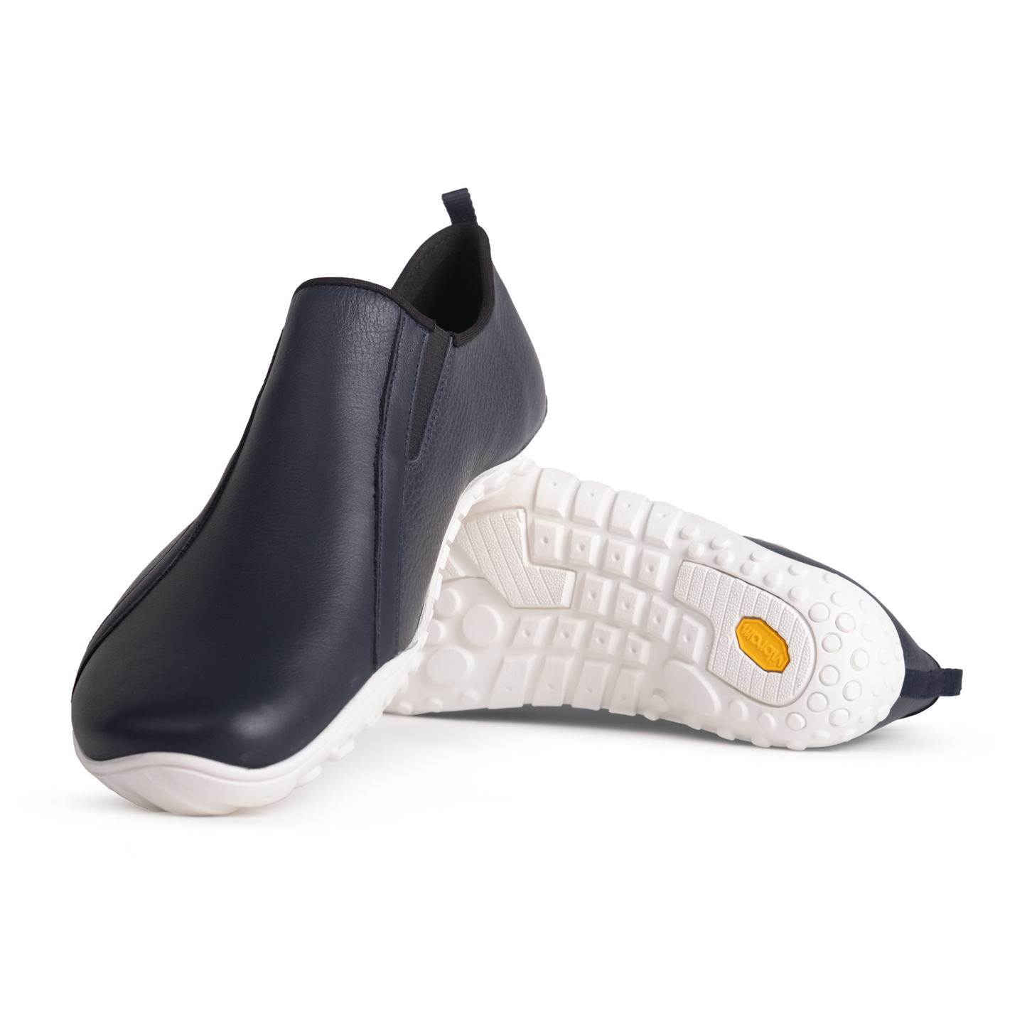 Baer Freiheit Barfuß Slip-on Barefoot Shoes for Men & Women - Navy Blue (Vibram Sole)