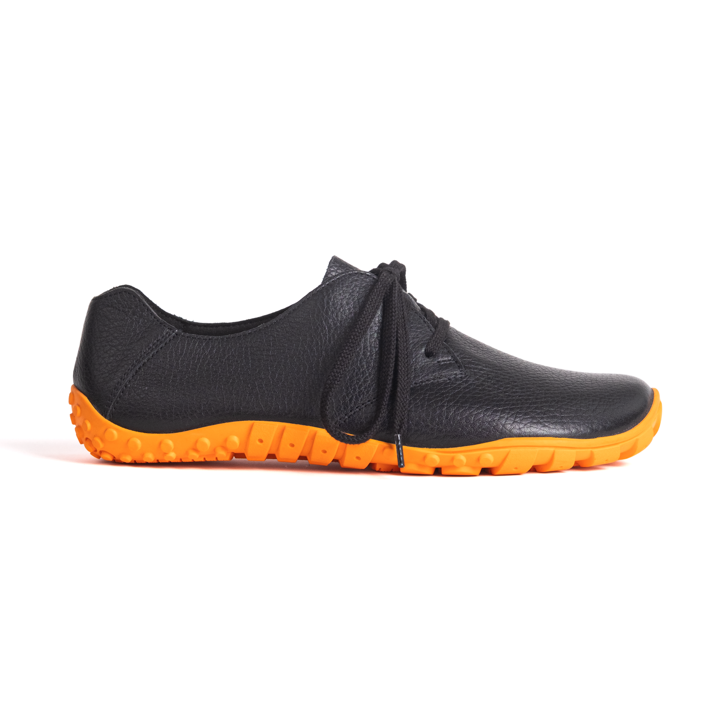 Baer URBN Leder Exekutive Barefoot Shoes for Men & Women - Orange (Vibram Sole)