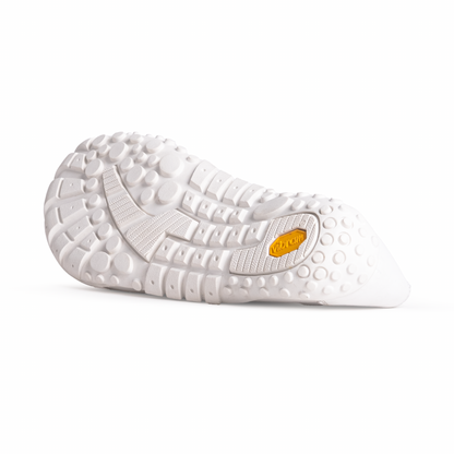 Baer URBN Leder Exekutive Barefoot Shoes for Men & Women - White (Vibram Sole)