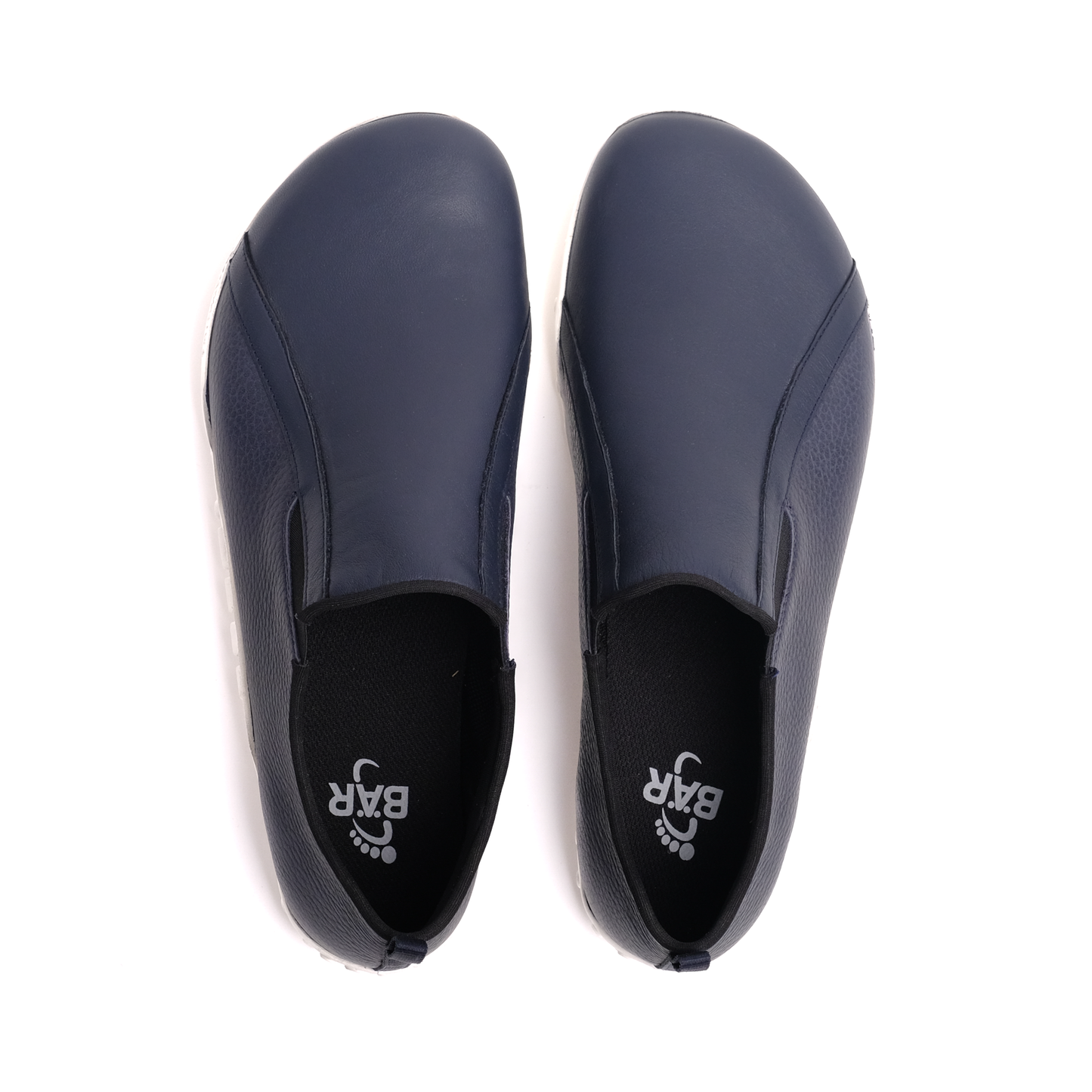 Baer Freiheit Barfuß Slip-on Barefoot Shoes for Men & Women - Navy Blue (Vibram Sole)
