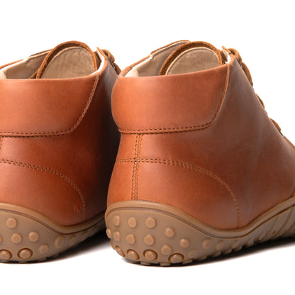 Baer Urban Leder Executive Barefoot shoes for women & Men - Profi (Tan)