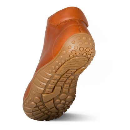Baer Urban Leder Executive Barefoot shoes for women & Men - Profi (Tan)