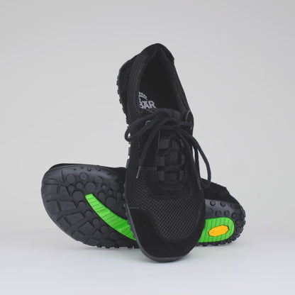 Baer Comfy Barfuß Barefoot shoes for Men & Women - Black (Vibram Sole)